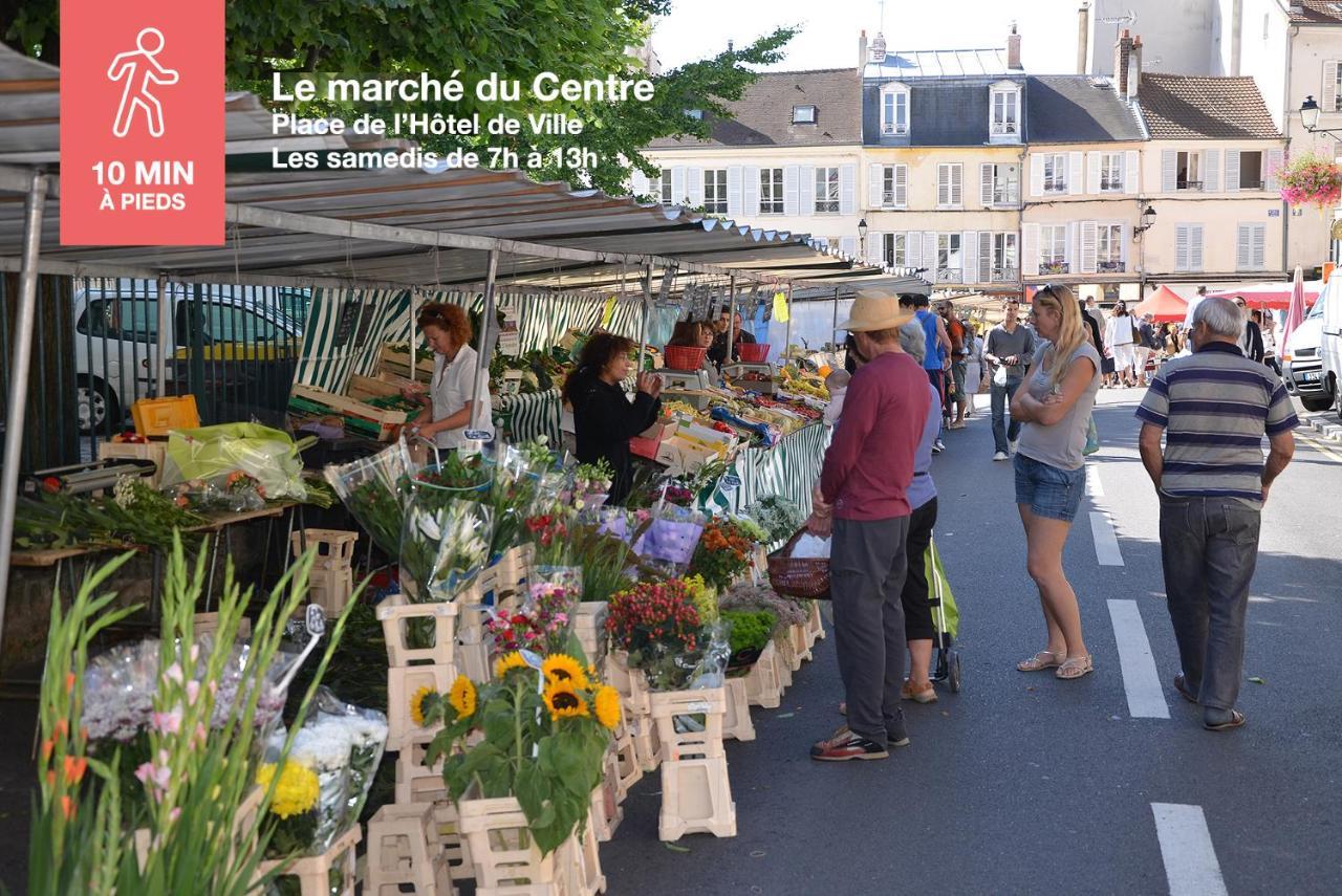 Apartament Studio Cosy En Plein Coeur Historique De Pontoise Zewnętrze zdjęcie